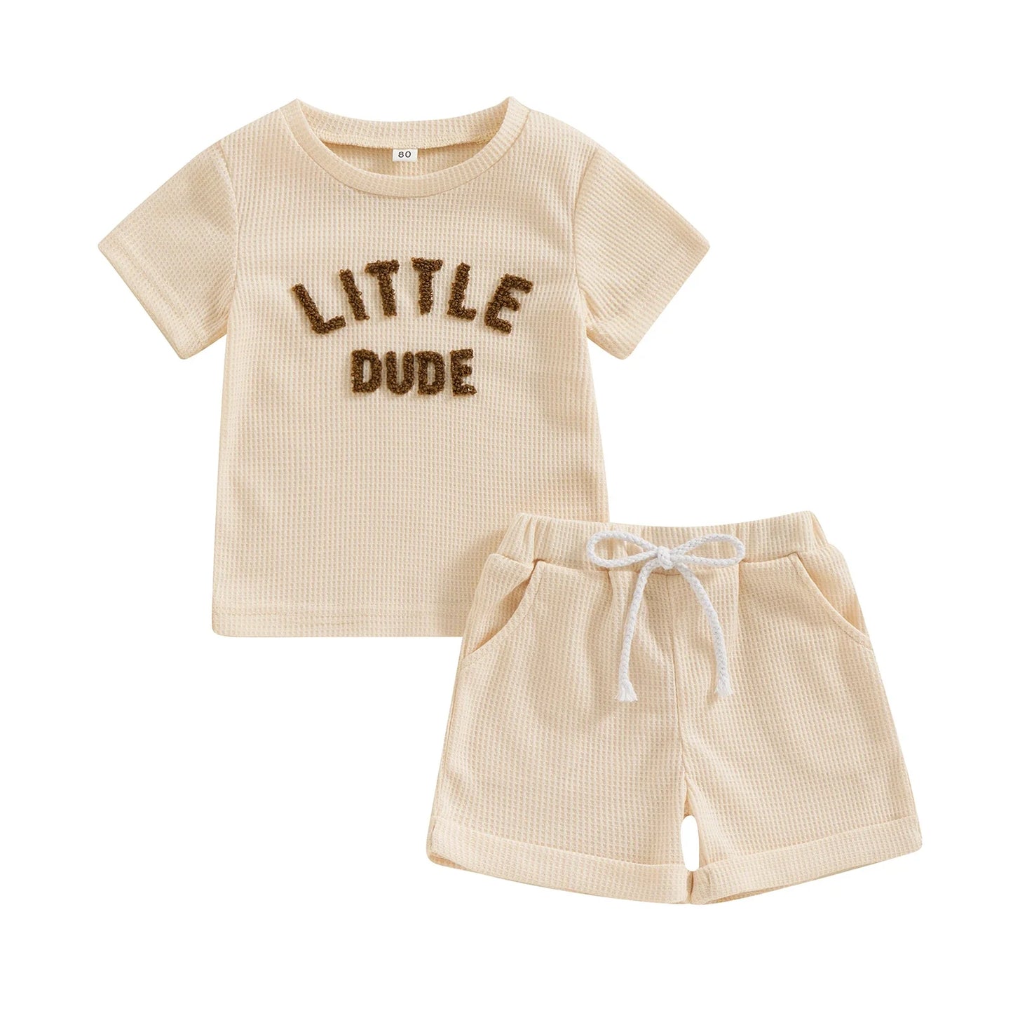 Little Dude Waffle Set